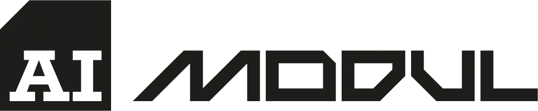 ai modul logo černé